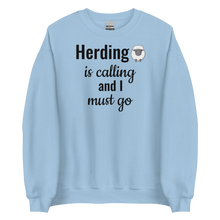 Load image into Gallery viewer, Sheep Herding is Calling Sweatshirts - Light