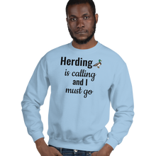 Load image into Gallery viewer, Duck Herding is Calling Sweatshirts - Light