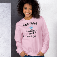 Load image into Gallery viewer, Dock Diving is Calling Sweatshirts - Light