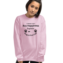 Load image into Gallery viewer, Buy Happiness w/ Dogs & Fast CAT Sweatshirts - Light