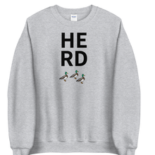 Load image into Gallery viewer, Stacked Herd with Ducks Sweatshirts - Light