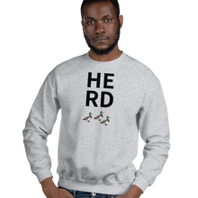 Load image into Gallery viewer, Stacked Herd with Ducks Sweatshirts - Light