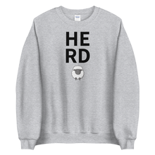 Load image into Gallery viewer, Stacked Herd with Sheep Sweatshirts - Light