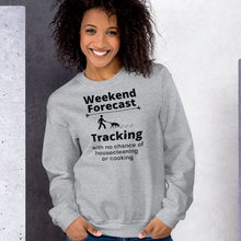 Load image into Gallery viewer, Tracking Weekend Forecast Sweatshirts - Light