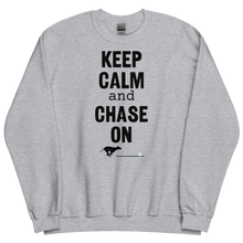 Load image into Gallery viewer, Keep Calm & Chase On Fast CAT Sweatshirts - Light