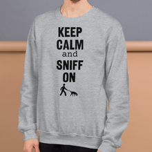 Load image into Gallery viewer, Keep Calm & Sniff On Tracking Sweatshirts - Light