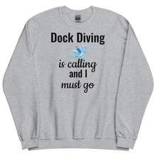 Load image into Gallery viewer, Dock Diving is Calling Sweatshirts - Light