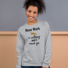 Load image into Gallery viewer, Nose Work is Calling Sweatshirts - Light