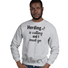 Load image into Gallery viewer, Duck Herding is Calling Sweatshirts - Light