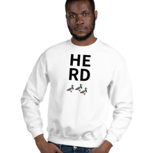 Load image into Gallery viewer, Stacked Herd with Ducks Sweatshirts - Light