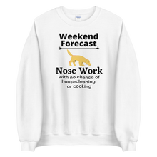 Load image into Gallery viewer, Nose Work Weekend Forecast Sweatshirts - Light