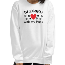Load image into Gallery viewer, Blessed with My Pack Sweatshirts - Light