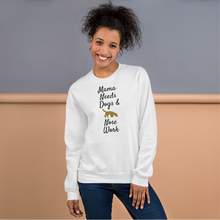 Load image into Gallery viewer, Mama Needs Dogs & Nose Work Sweatshirts - Light