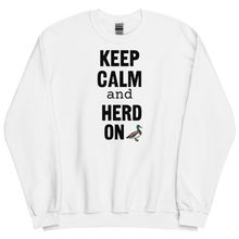 Load image into Gallery viewer, Keep Calm and Duck Herd On Sweatshirts - Light
