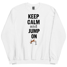 Load image into Gallery viewer, Keep Calm & Jump On Agility Sweatshirts - Light