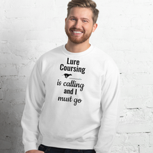 Load image into Gallery viewer, Lure Coursing is Calling Sweatshirts - Light