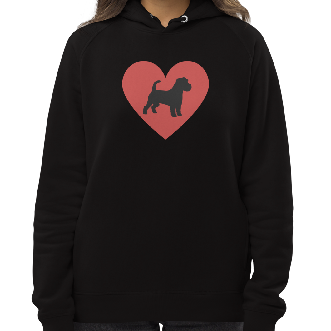 Russell Terrier in Heart Hoodie