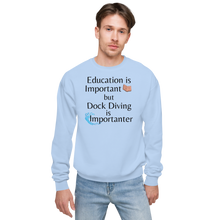 Load image into Gallery viewer, Dock Diving is Importanter Sweatshirts - Light