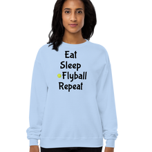 Load image into Gallery viewer, Eat Sleep Flyball Repeat Sweatshirts - Light