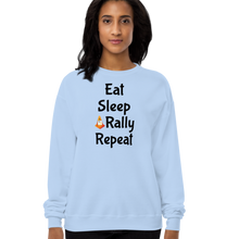 Load image into Gallery viewer, Eat Sleep Rally Repeat Sweatshirts - Light