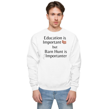 Load image into Gallery viewer, Barn Hunt is Importanter Sweatshirts - Light