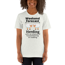 Load image into Gallery viewer, Sheep Herding Weekend Forecast T-Shirts - Light