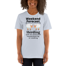 Load image into Gallery viewer, Sheep Herding Weekend Forecast T-Shirts - Light