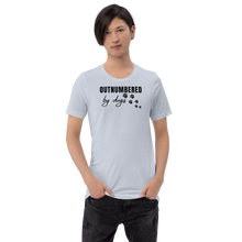 Load image into Gallery viewer, Outnumbered by Dogs T-Shirts - Light