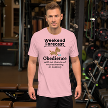 Load image into Gallery viewer, Obedience Weekend Forecast T-Shirts - Light