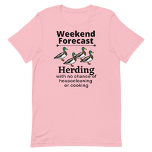 Load image into Gallery viewer, Ducks Herding Weekend Forecast T-Shirts - Light