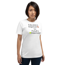Load image into Gallery viewer, Flyball is Importanter T-Shirts - Light