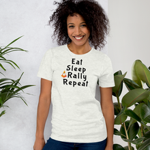 Load image into Gallery viewer, Eat Sleep Rally Repeat T-Shirts - Light