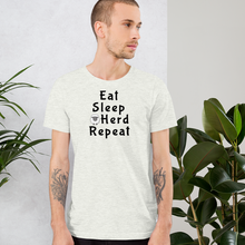Load image into Gallery viewer, Eat Sleep Sheep Herd Repeat T-Shirt - Light