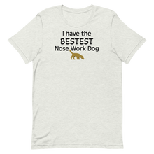 Load image into Gallery viewer, Bestest Nose Work Dog T-Shirts - Light