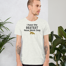 Load image into Gallery viewer, Bestest Nose Work Dog T-Shirts - Light