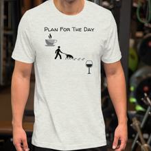 Load image into Gallery viewer, Plan for the Day Tracking T-Shirts - Light