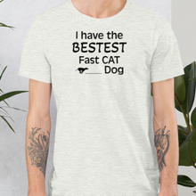 Load image into Gallery viewer, Bestest Fast CAT Dog T-Shirts - Light