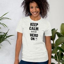 Load image into Gallery viewer, Keep Calm & Sheep Herd On T-Shirts - Light