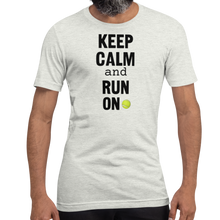 Load image into Gallery viewer, Keep Calm & Run On Flyball with Tennis Ball T-Shirts - Light