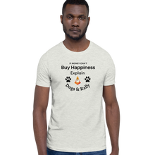 Load image into Gallery viewer, Buy Happiness w/ Dogs & Rally T-Shirts - Light