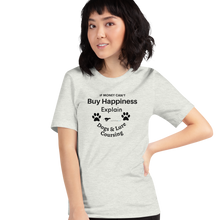 Load image into Gallery viewer, Buy Happiness w/ Dogs & Lure Coursing T-Shirts - Light
