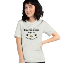 Load image into Gallery viewer, Buy Happiness w/ Dogs & Nose Work T-Shirts - Light