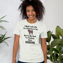 Load image into Gallery viewer, I'm Thinking About Cattle Herding T-Shirts - Light