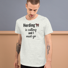 Load image into Gallery viewer, Cattle Herding is Calling T-Shirts - Light