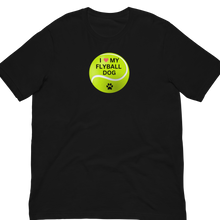 Load image into Gallery viewer, I Heart My Flyball Dogs T-Shirts - Dark & Light