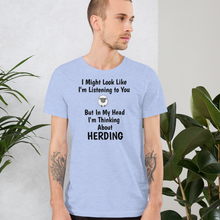 Load image into Gallery viewer, I'm Thinking About Sheep Herding T-Shirts - Light