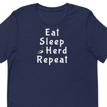 Load image into Gallery viewer, Eat Sleep Duck Herd Repeat T-Shirts - Dark