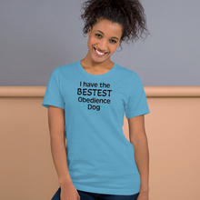 Load image into Gallery viewer, Bestest Obedience Dog T-Shirts - Light