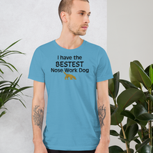 Load image into Gallery viewer, Bestest Nose Work Dog T-Shirts - Light