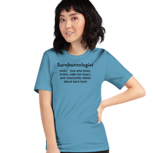 Load image into Gallery viewer, Barn Hunt "Barnhuntologist" T-Shirts - Light